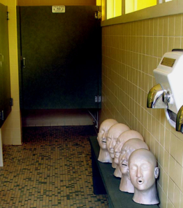 Inertia, indecision, icky stuff on toilet seat.