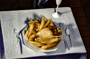White lunch (table)